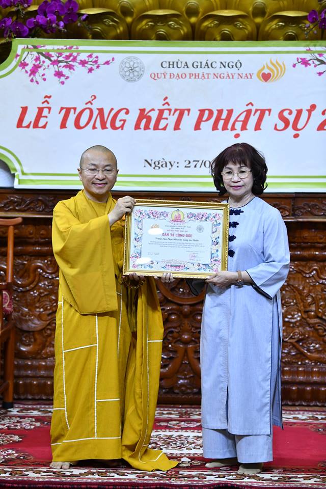 TỔNG KẾT PHẬT SỰ NĂM 2018  CHÙA GIÁC NGỘ VÀ TỔNG KẾT CHẶNG ĐƯỜNG 05 NĂM HOẠT ĐỘNG CỦA QUỸ ĐẠO PHẬT NGÀY NAY