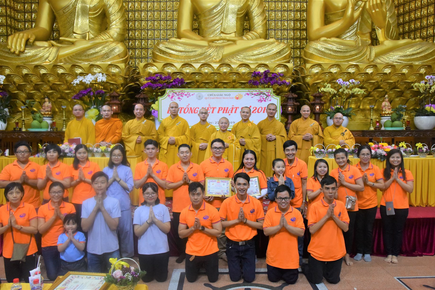 TỔNG KẾT PHẬT SỰ NĂM 2018  CHÙA GIÁC NGỘ VÀ TỔNG KẾT CHẶNG ĐƯỜNG 05 NĂM HOẠT ĐỘNG CỦA QUỸ ĐẠO PHẬT NGÀY NAY