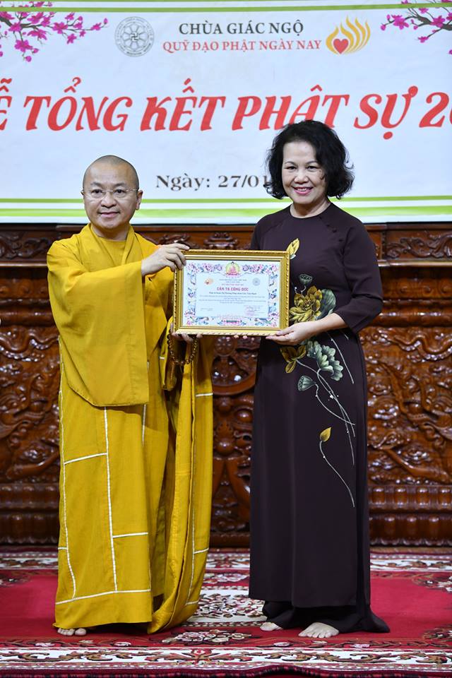 TỔNG KẾT PHẬT SỰ NĂM 2018  CHÙA GIÁC NGỘ VÀ TỔNG KẾT CHẶNG ĐƯỜNG 05 NĂM HOẠT ĐỘNG CỦA QUỸ ĐẠO PHẬT NGÀY NAY