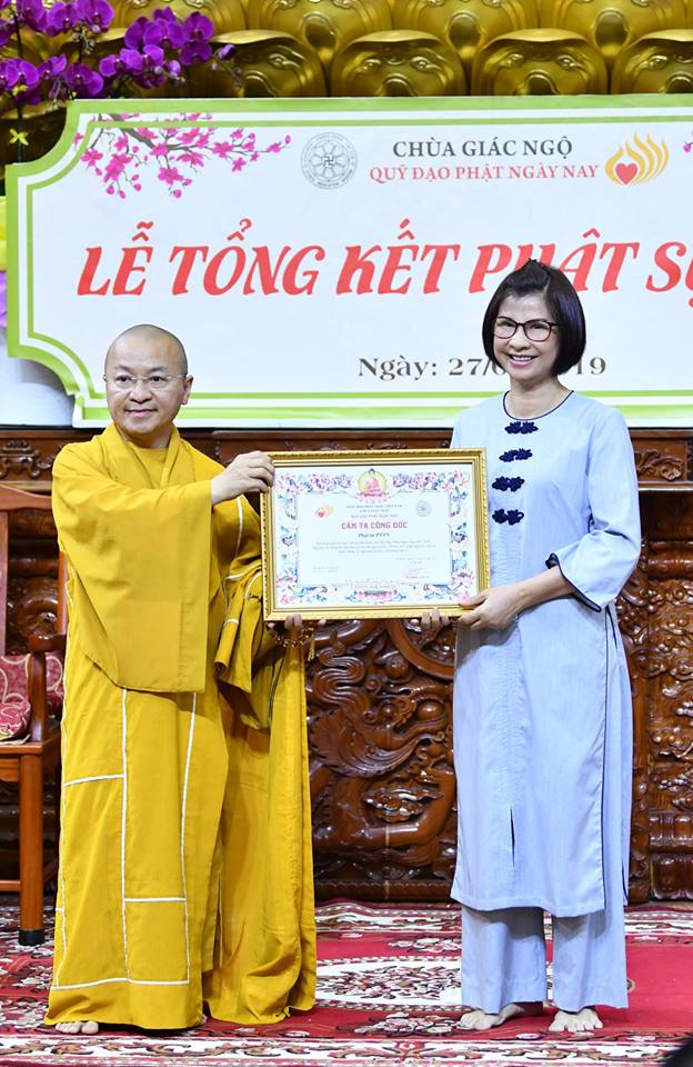 TỔNG KẾT PHẬT SỰ NĂM 2018  CHÙA GIÁC NGỘ VÀ TỔNG KẾT CHẶNG ĐƯỜNG 05 NĂM HOẠT ĐỘNG CỦA QUỸ ĐẠO PHẬT NGÀY NAY