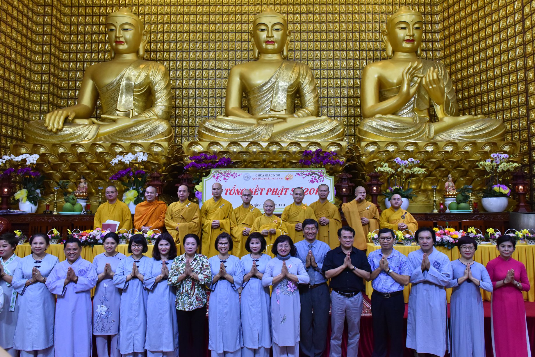 TỔNG KẾT PHẬT SỰ NĂM 2018  CHÙA GIÁC NGỘ VÀ TỔNG KẾT CHẶNG ĐƯỜNG 05 NĂM HOẠT ĐỘNG CỦA QUỸ ĐẠO PHẬT NGÀY NAY