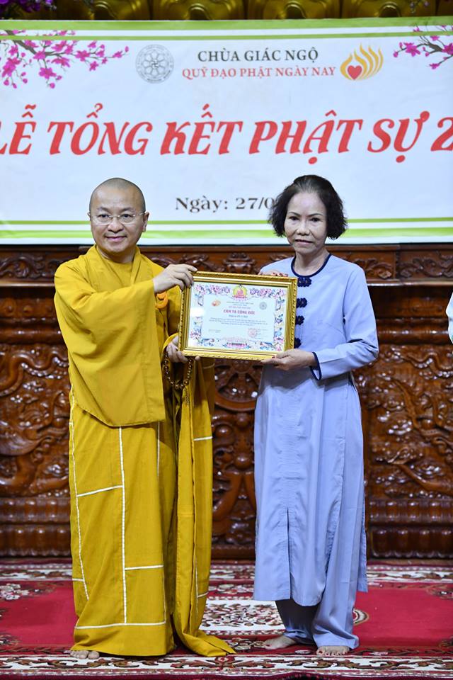 TỔNG KẾT PHẬT SỰ NĂM 2018  CHÙA GIÁC NGỘ VÀ TỔNG KẾT CHẶNG ĐƯỜNG 05 NĂM HOẠT ĐỘNG CỦA QUỸ ĐẠO PHẬT NGÀY NAY