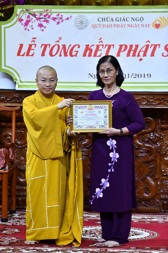 TỔNG KẾT PHẬT SỰ NĂM 2018  CHÙA GIÁC NGỘ VÀ TỔNG KẾT CHẶNG ĐƯỜNG 05 NĂM HOẠT ĐỘNG CỦA QUỸ ĐẠO PHẬT NGÀY NAY