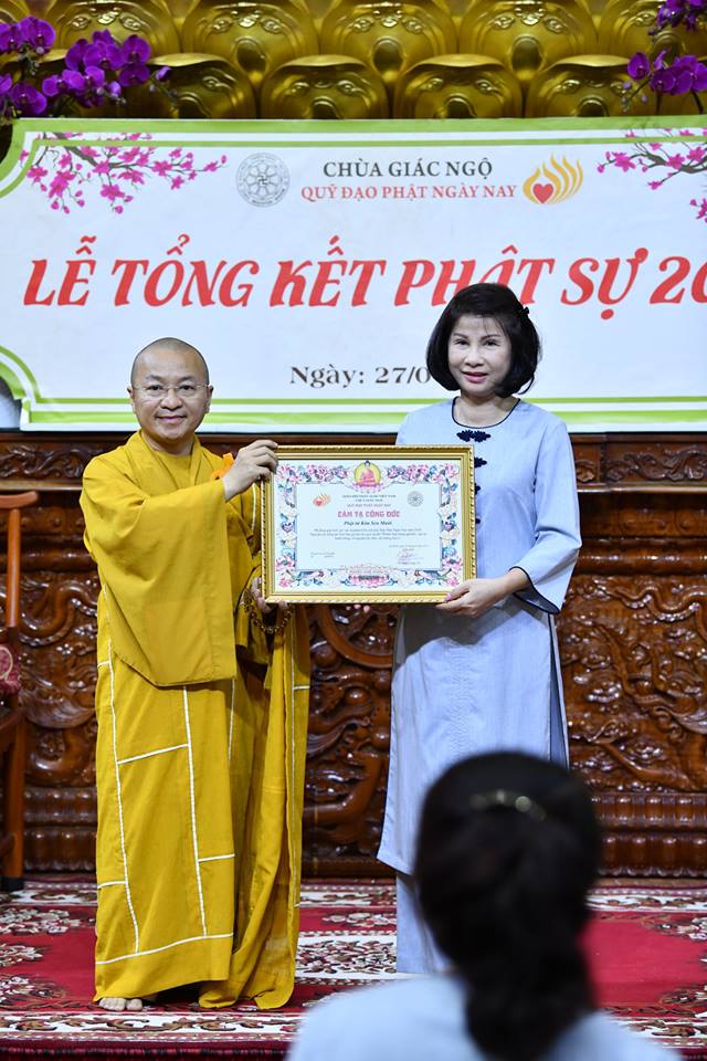 TỔNG KẾT PHẬT SỰ NĂM 2018  CHÙA GIÁC NGỘ VÀ TỔNG KẾT CHẶNG ĐƯỜNG 05 NĂM HOẠT ĐỘNG CỦA QUỸ ĐẠO PHẬT NGÀY NAY