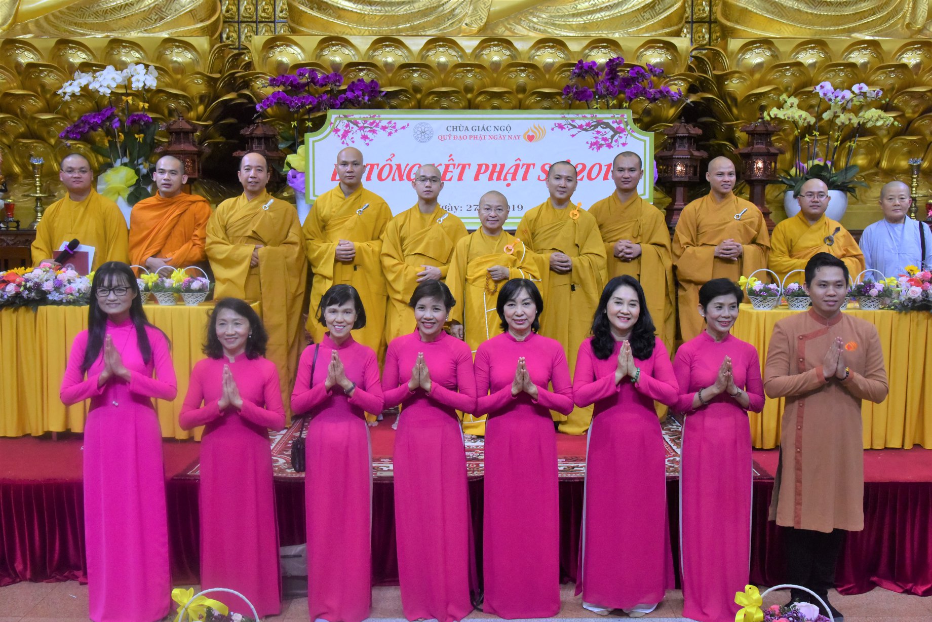 TỔNG KẾT PHẬT SỰ NĂM 2018  CHÙA GIÁC NGỘ VÀ TỔNG KẾT CHẶNG ĐƯỜNG 05 NĂM HOẠT ĐỘNG CỦA QUỸ ĐẠO PHẬT NGÀY NAY