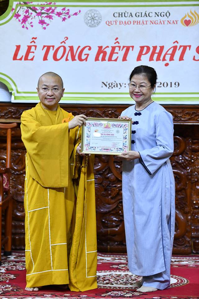 TỔNG KẾT PHẬT SỰ NĂM 2018  CHÙA GIÁC NGỘ VÀ TỔNG KẾT CHẶNG ĐƯỜNG 05 NĂM HOẠT ĐỘNG CỦA QUỸ ĐẠO PHẬT NGÀY NAY