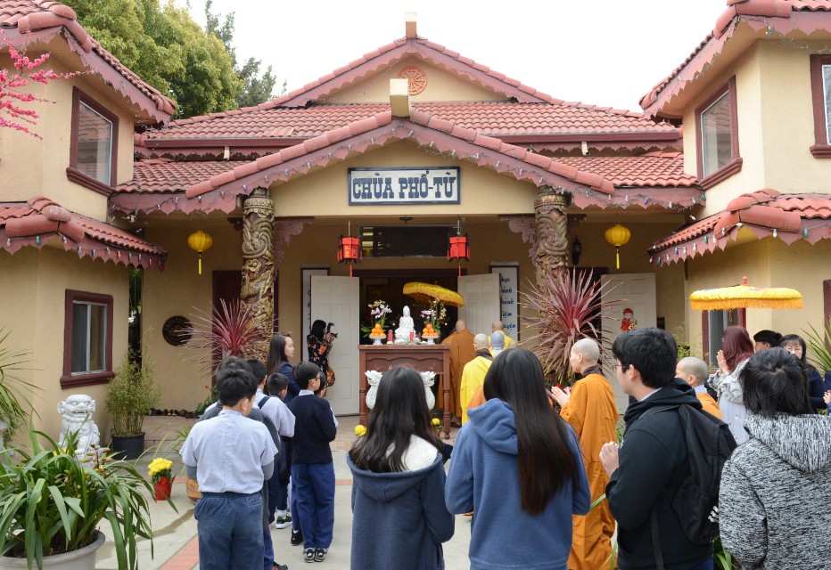 Chùa Phổ Từ, Hayward (Hoa Kỳ) Tổ Chức Lễ Cầu An  Ngày Rằm Tháng Giêng Năm Kỷ Hợi (2019)