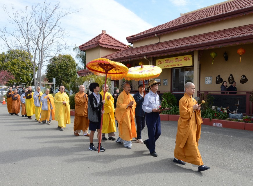 Chùa Phổ Từ, Hayward (Hoa Kỳ) Tổ Chức Lễ Cầu An  Ngày Rằm Tháng Giêng Năm Kỷ Hợi (2019)