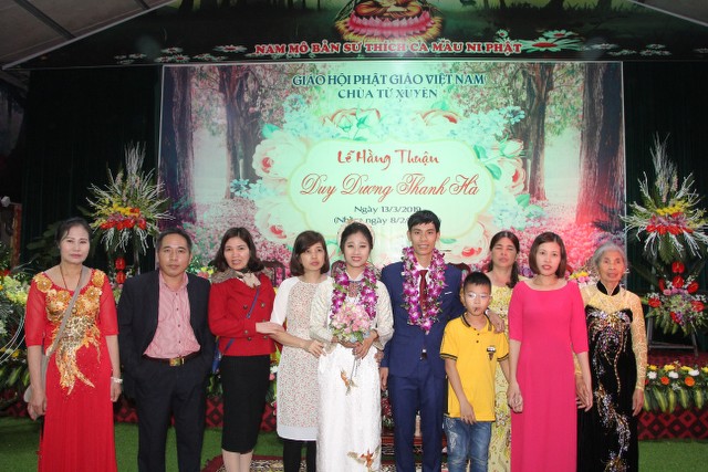Thái Bình: Hai Phật tử hằng thuận tại chùa Từ Xuyên
