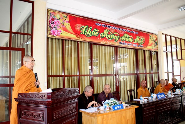 Đồng Nai: Ban trị sự Triển khai Phật sự đầu năm 2019