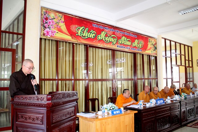 Đồng Nai: Ban trị sự Triển khai Phật sự đầu năm 2019