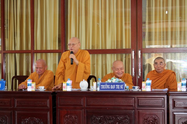 Đồng Nai: Ban trị sự Triển khai Phật sự đầu năm 2019
