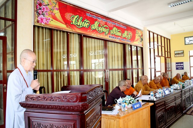 Đồng Nai: Ban trị sự Triển khai Phật sự đầu năm 2019