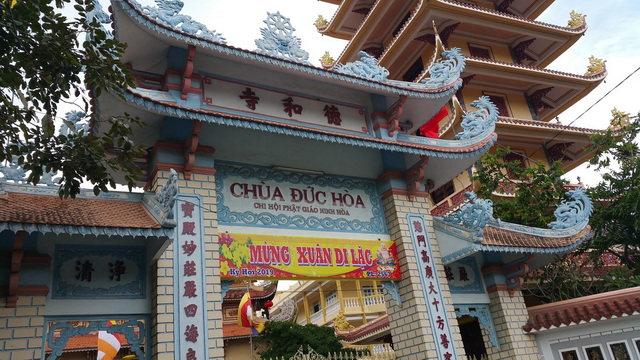 Ninh Hòa: Trang nghiêm lễ cầu an đầu năm tại chùa Đức Hòa