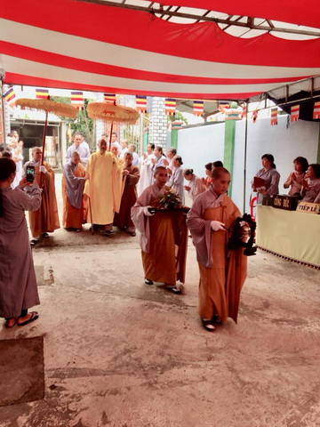 Khánh Hòa: Lễ đặt đá trùng tu chùa Thiên Quang