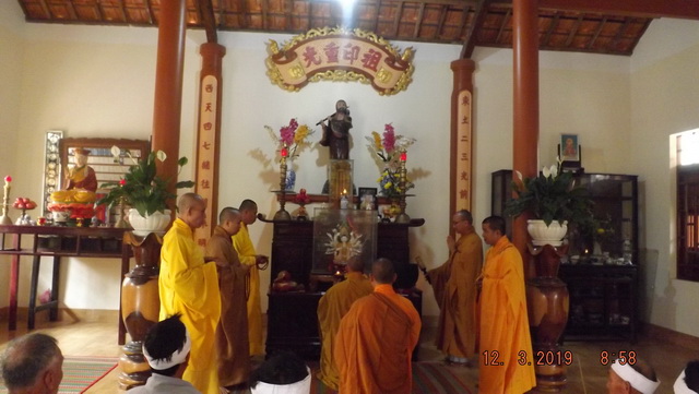 Lễ tam thất trai tuần thân mẫu Đại đức Thích Nhuận Phát