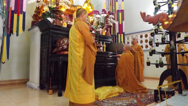 Ninh Hòa: Trang nghiêm lễ cầu an đầu năm tại chùa Đức Hòa
