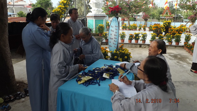 Chùa Linh Sơn Pháp Ấn khai khóa tu niệm Phật đầu năm Kỷ Hợi
