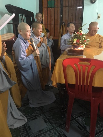 Khánh Hòa: Lễ đặt đá trùng tu chùa Thiên Quang