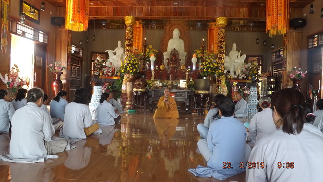 Khánh Hòa: Chùa Hưng Long khai khóa tu “Một ngày an lạc&quot;