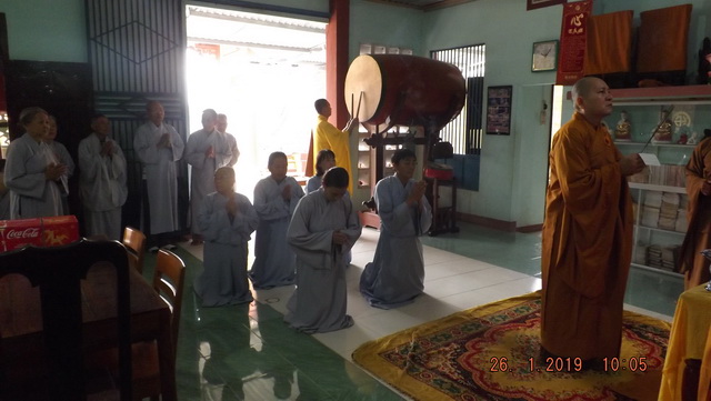 Chùa Linh Quang: Lễ tạ Tất niên và húy kỵ cố Đại đức Thích Nhuận Chiêu