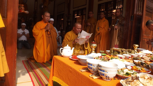 Lễ tam thất trai tuần thân mẫu Đại đức Thích Nhuận Phát