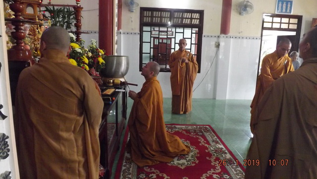 Chùa Linh Quang: Lễ tạ Tất niên và húy kỵ cố Đại đức Thích Nhuận Chiêu