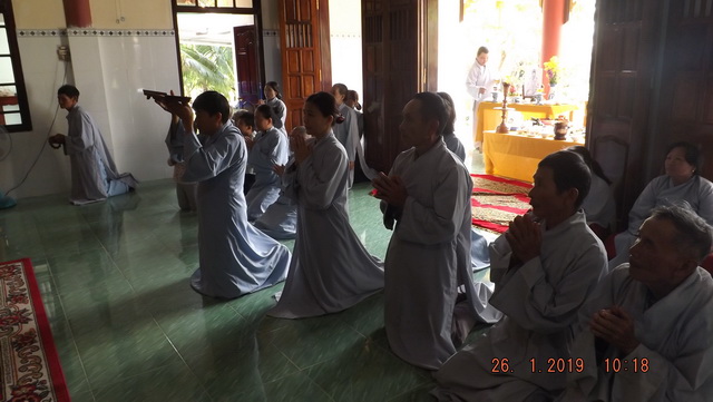 Chùa Linh Quang: Lễ tạ Tất niên và húy kỵ cố Đại đức Thích Nhuận Chiêu
