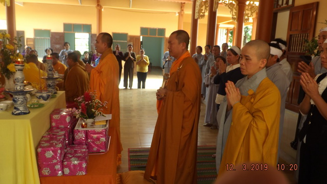 Lễ tam thất trai tuần thân mẫu Đại đức Thích Nhuận Phát