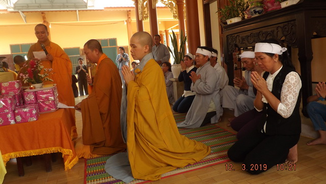 Lễ tam thất trai tuần thân mẫu Đại đức Thích Nhuận Phát