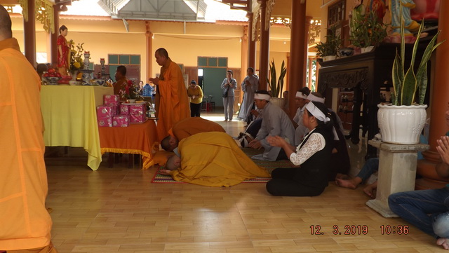 Lễ tam thất trai tuần thân mẫu Đại đức Thích Nhuận Phát