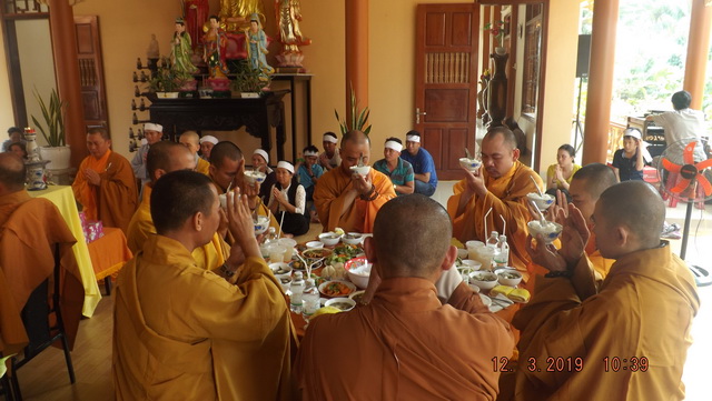 Lễ tam thất trai tuần thân mẫu Đại đức Thích Nhuận Phát