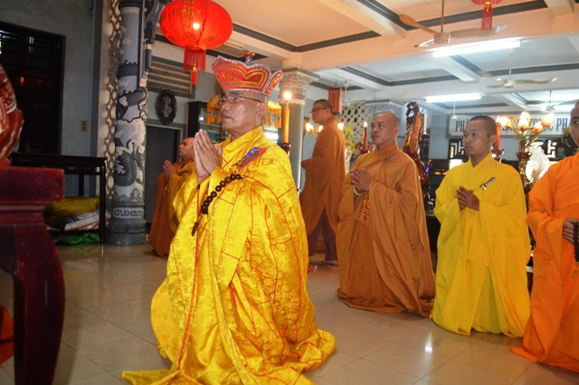 Khánh Hòa:  Trang nghiêm long trọng Lễ Thượng nguyên tại Tổ đình Sắc tứ Hội Phước
