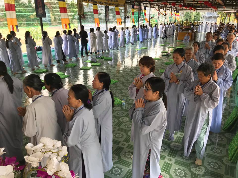 Khánh Hòa: Chùa Sắc tứ Minh Thiện Khai giảng Khóa tu Niệm Phật đầu năm Kỷ Hợi
