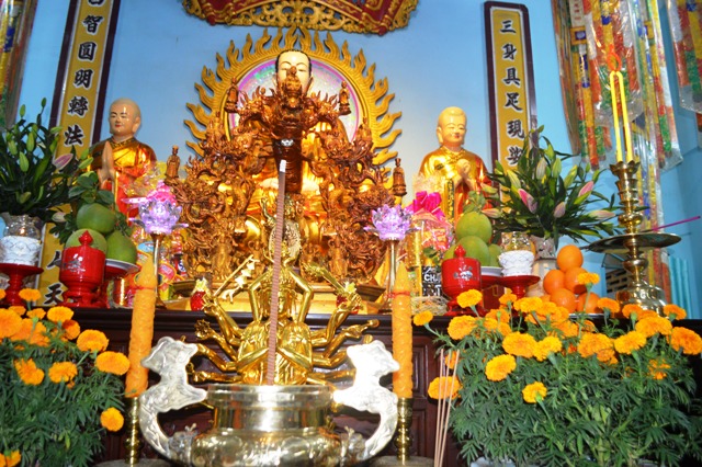 Khánh Hòa: Tổ đình Nghĩa Phương Khai đàn Dược Sư Thất  Châu