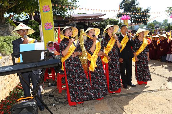 Lâm đồng: BTS Phật giáo huyện Lâm Hà long trọng tổ chức đại lễ Phật Đản