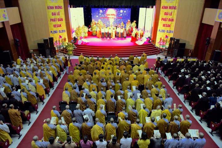 Hà Nội: Trang nghiêm Đại lễ Phật đản PL.2563