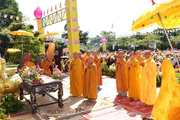 Lâm đồng: BTS Phật giáo huyện Lâm Hà long trọng tổ chức đại lễ Phật Đản