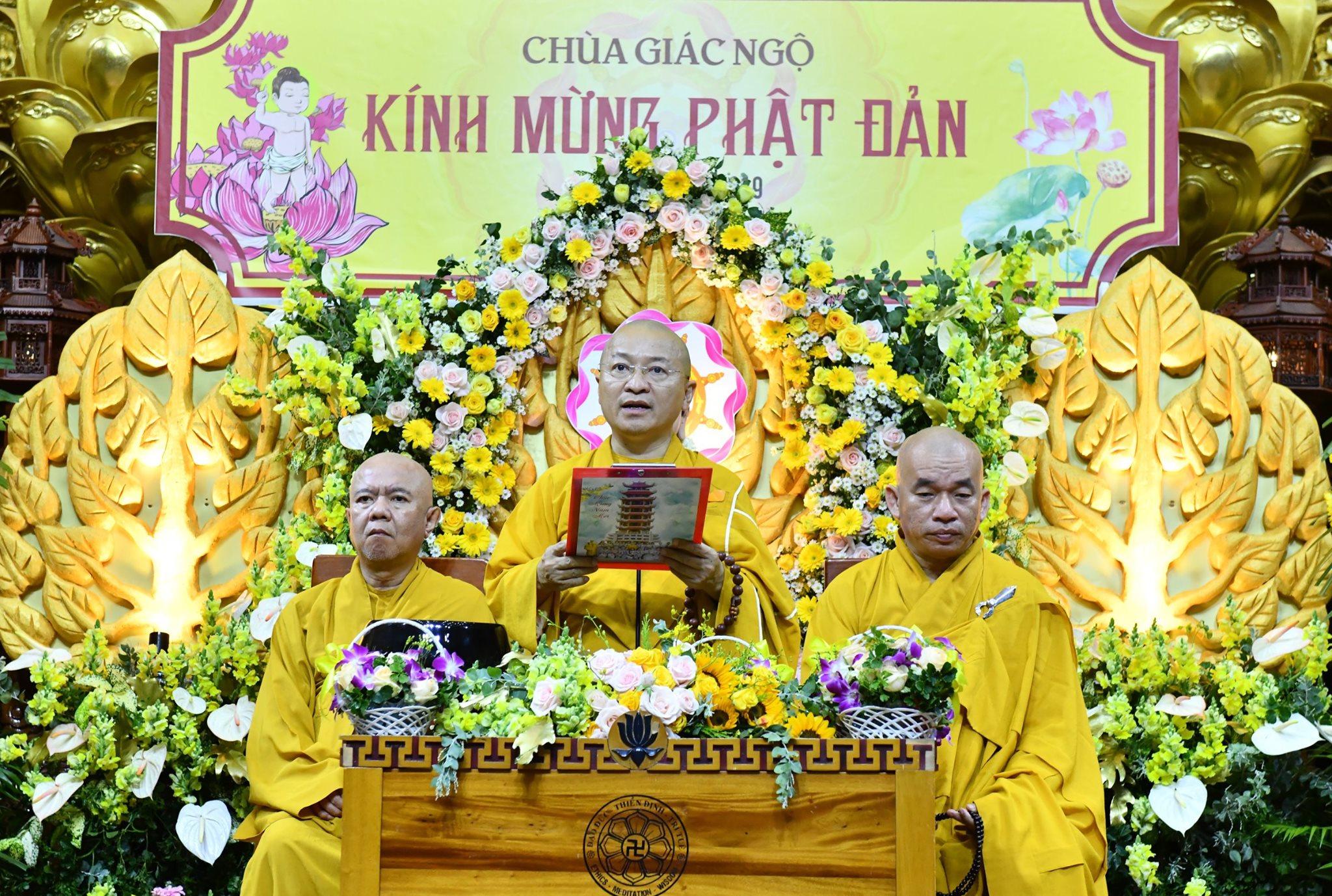 Chùa Giác Ngộ: Hơn 1.200 Phật Tử Tham Dự Đại Lễ Phật Đản Pl 2563, Dl. 2019
