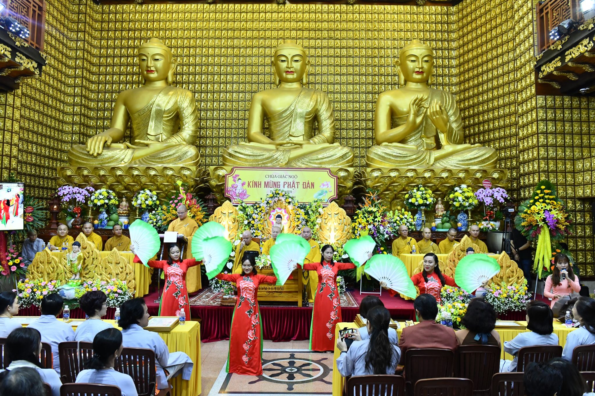 Chùa Giác Ngộ: Hơn 1.200 Phật Tử Tham Dự Đại Lễ Phật Đản Pl 2563, Dl. 2019