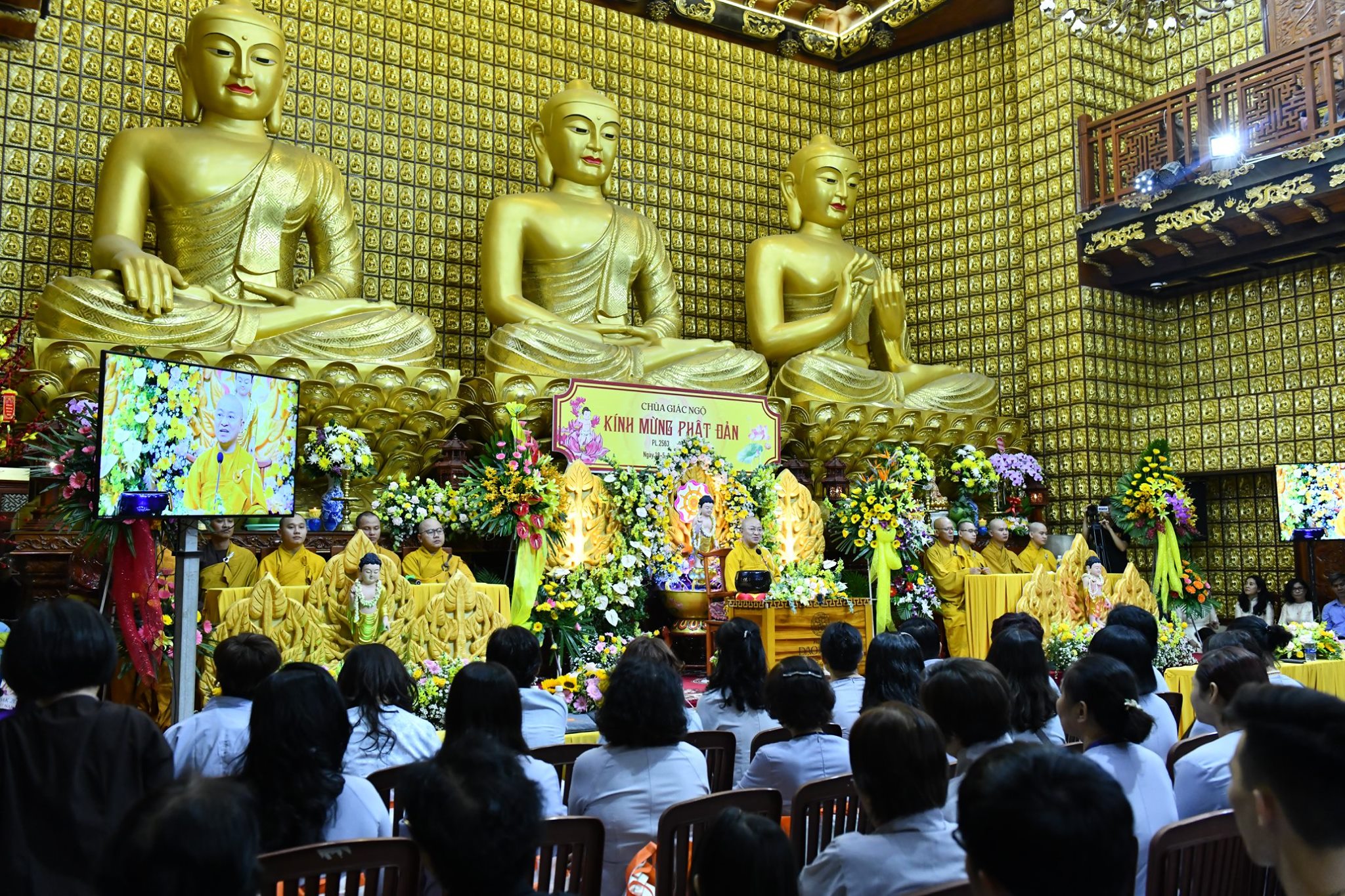 Tp. Hcm: Pháp Thoại Của TT. Thích Nhật Từ Nhân Đại Lễ Phật Đản Pl. 2563, Dl. 2019 Tại Chùa Giác Ngộ