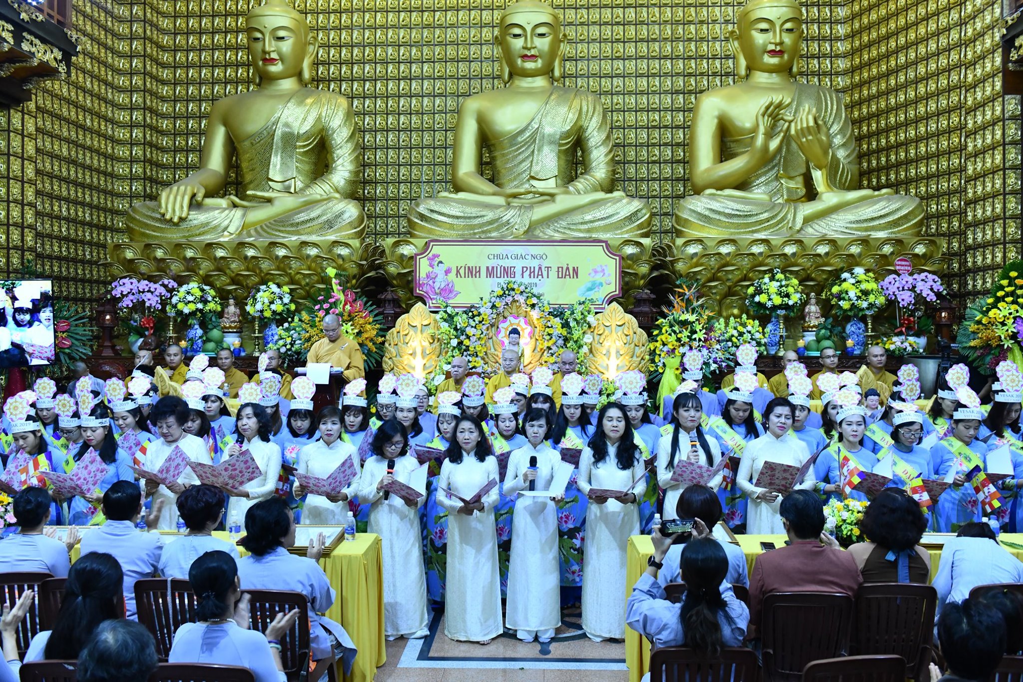 Chùa Giác Ngộ: Hơn 1.200 Phật Tử Tham Dự Đại Lễ Phật Đản Pl 2563, Dl. 2019