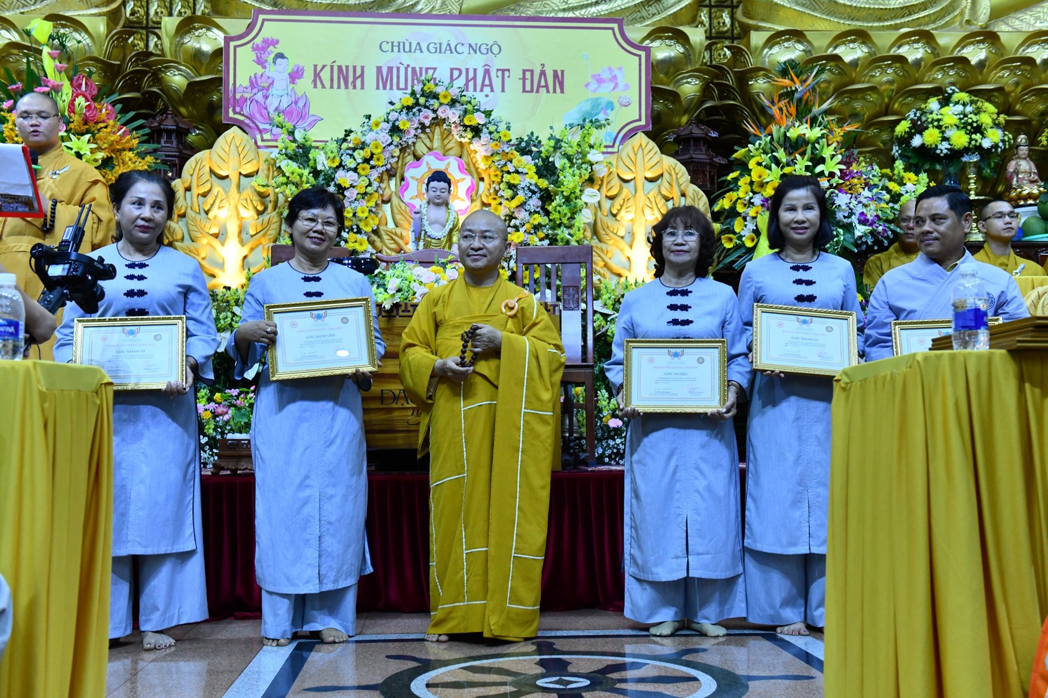 Chùa Giác Ngộ: Hơn 1.200 Phật Tử Tham Dự Đại Lễ Phật Đản Pl 2563, Dl. 2019