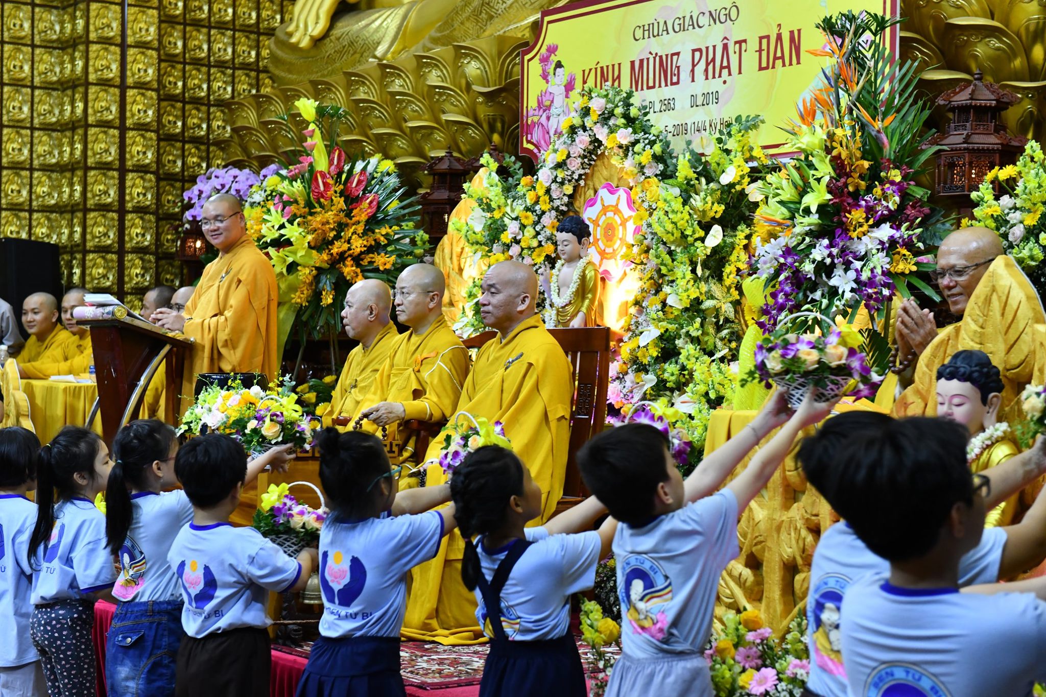 Chùa Giác Ngộ: Hơn 1.200 Phật Tử Tham Dự Đại Lễ Phật Đản Pl 2563, Dl. 2019
