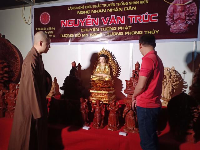 TT Trưởng Ban VHTW GHPGVN: Thăm khu triễn lãm hội chợ VHPG trước ngày khai mạc