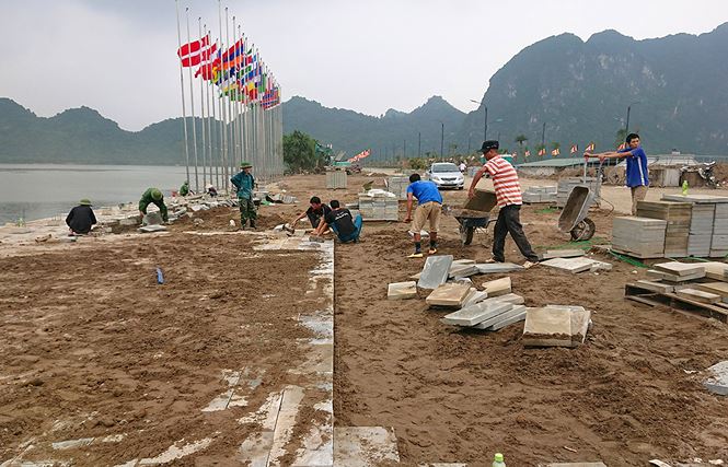 Cận cảnh chùa Tam Chúc được gấp rút hoàn thiện trước Đại lễ Vesak 2019
