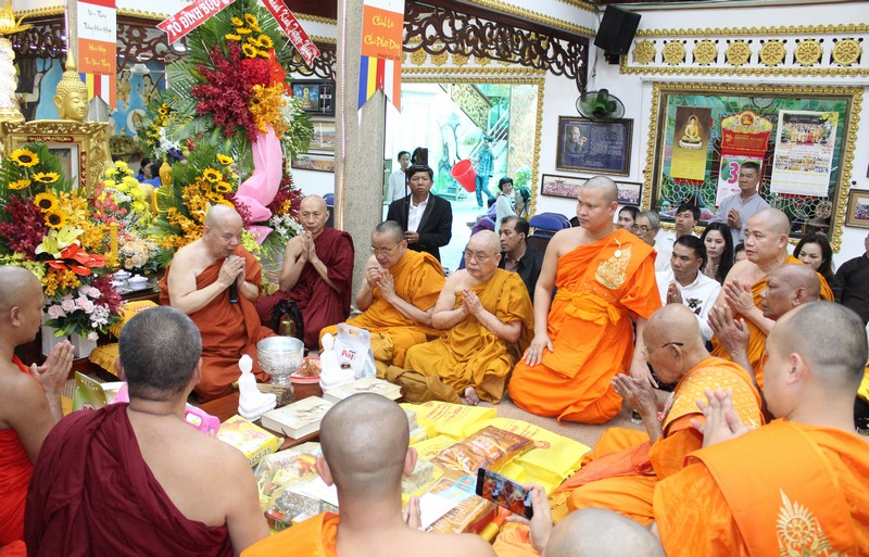TP Hồ Chí Minh:  Trang nghiêm tưởng niệm 40 năm Cố hòa thượng Bửu Chơn viên tịch (1979 - 2019)