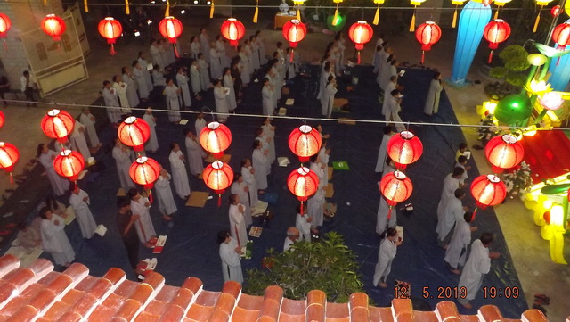 Khánh Hòa: Trang nghiêm lễ khai kinh Khánh đản tại chùa Đức Hòa