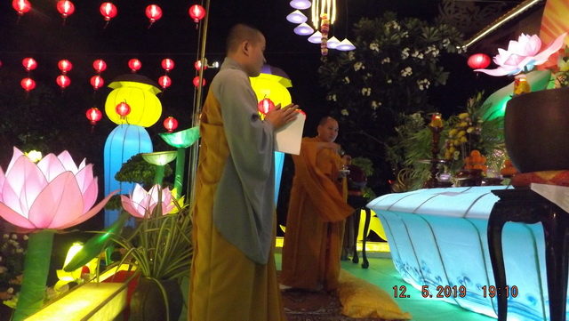 Khánh Hòa: Trang nghiêm lễ khai kinh Khánh đản tại chùa Đức Hòa