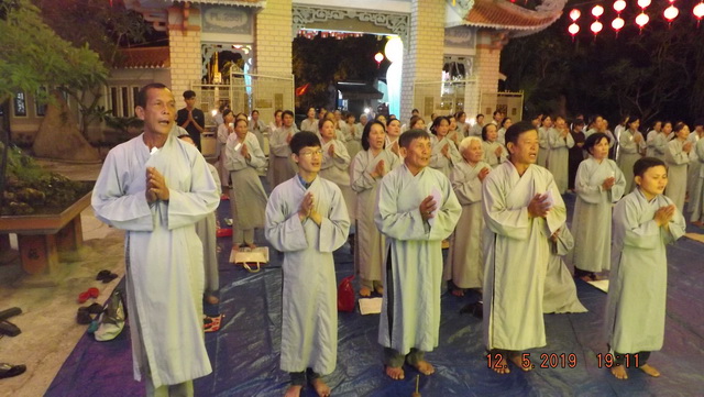 Khánh Hòa: Trang nghiêm lễ khai kinh Khánh đản tại chùa Đức Hòa